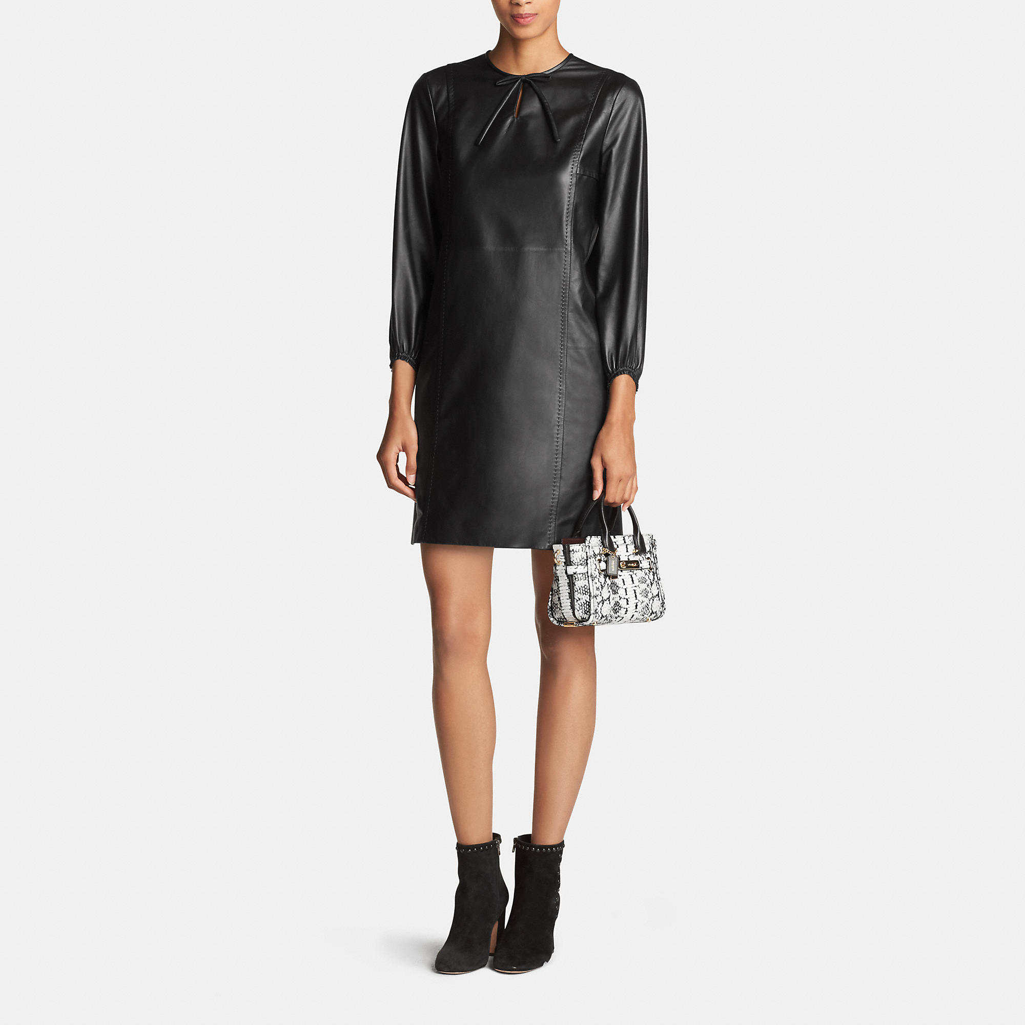 Sale Hot Shows Coach Swagger 20 In Colorblock Exotic Embossed Leather